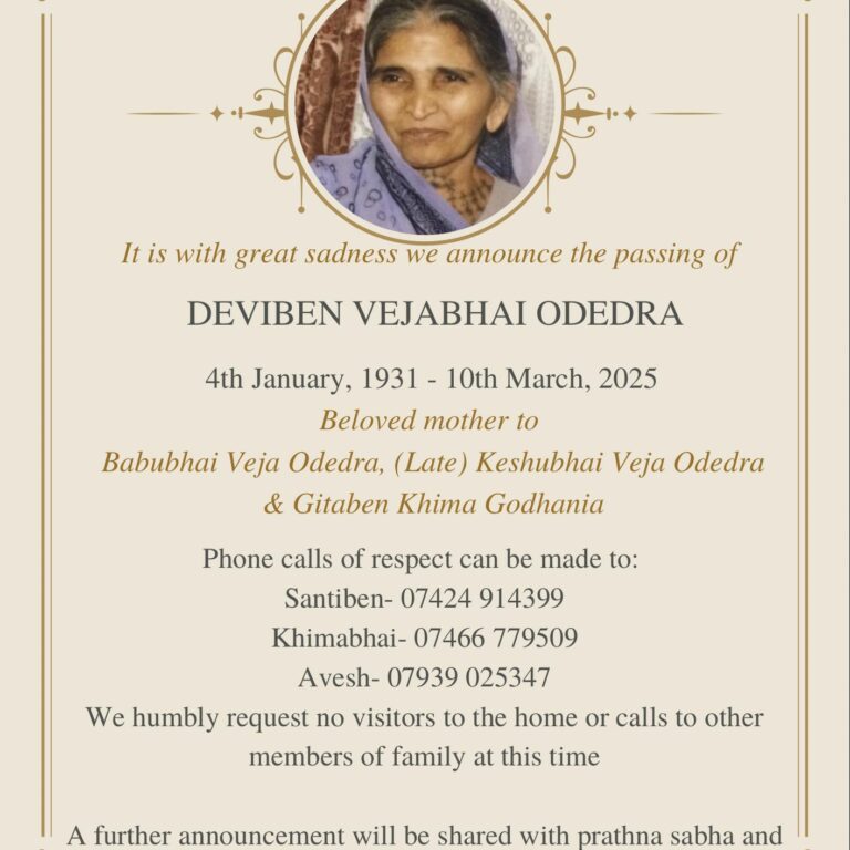 Deviben Vejabhai Odedra